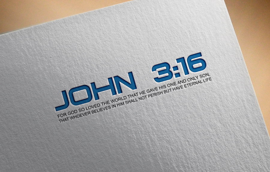 Logo Design by logout babu for John 3:16 | Design #14154157