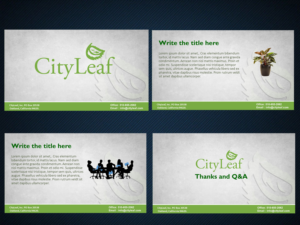 PowerPoint Design by Ali Sayed for Millennial Venturing | Design: #14151546