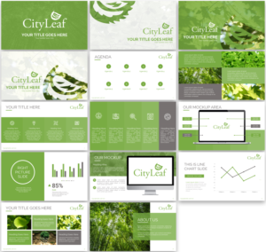 PowerPoint Design by Imazing for Millennial Venturing | Design: #14164844