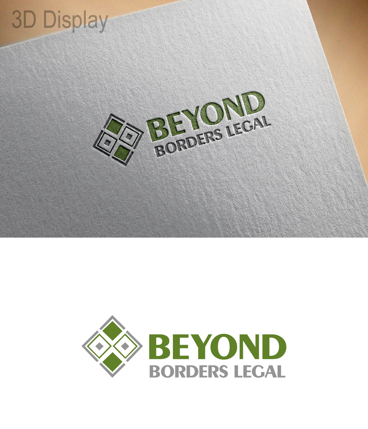 Logo Design by 3Guys for Beyond Borders Legal Services Pty Ltd | Design #14163850