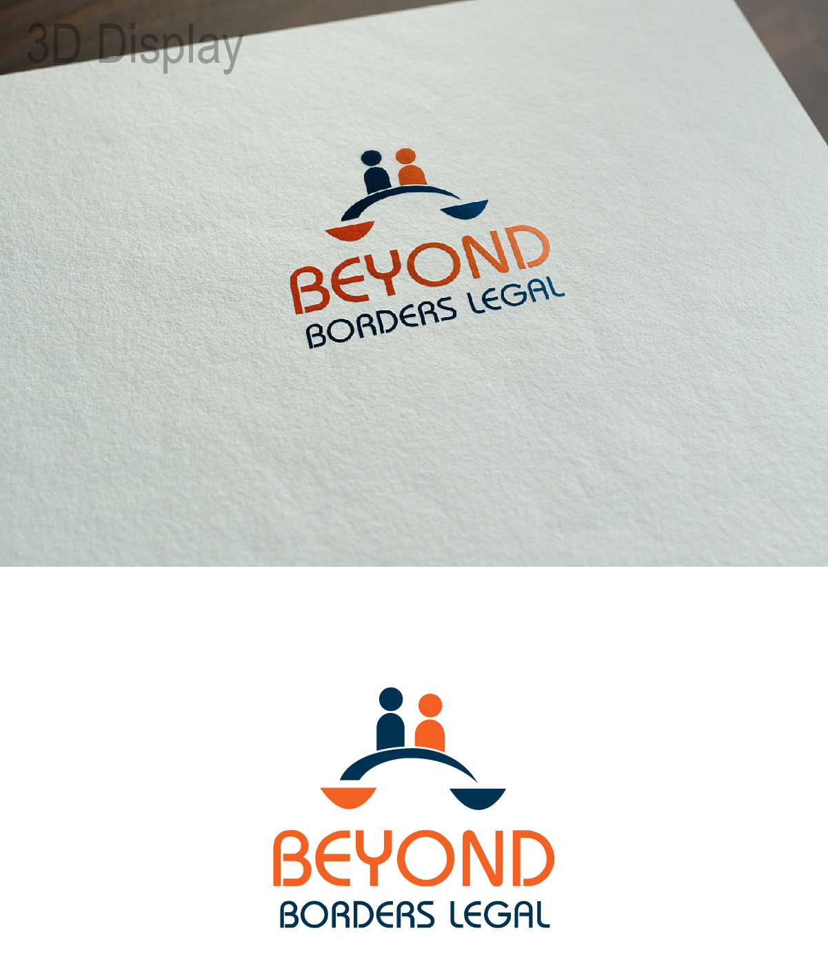 Logo Design by 3Guys for Beyond Borders Legal Services Pty Ltd | Design #14163851