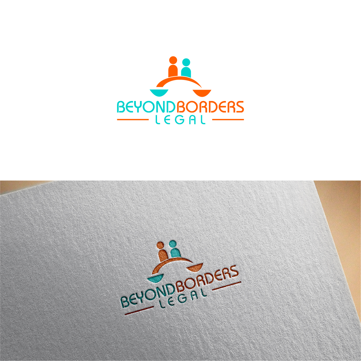 Logo Design by 3Guys for Beyond Borders Legal Services Pty Ltd | Design #14279277