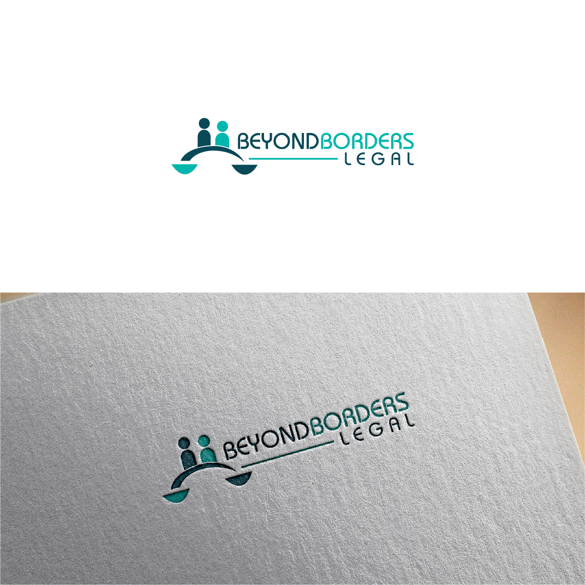 Logo Design by 3Guys for Beyond Borders Legal Services Pty Ltd | Design #14287637
