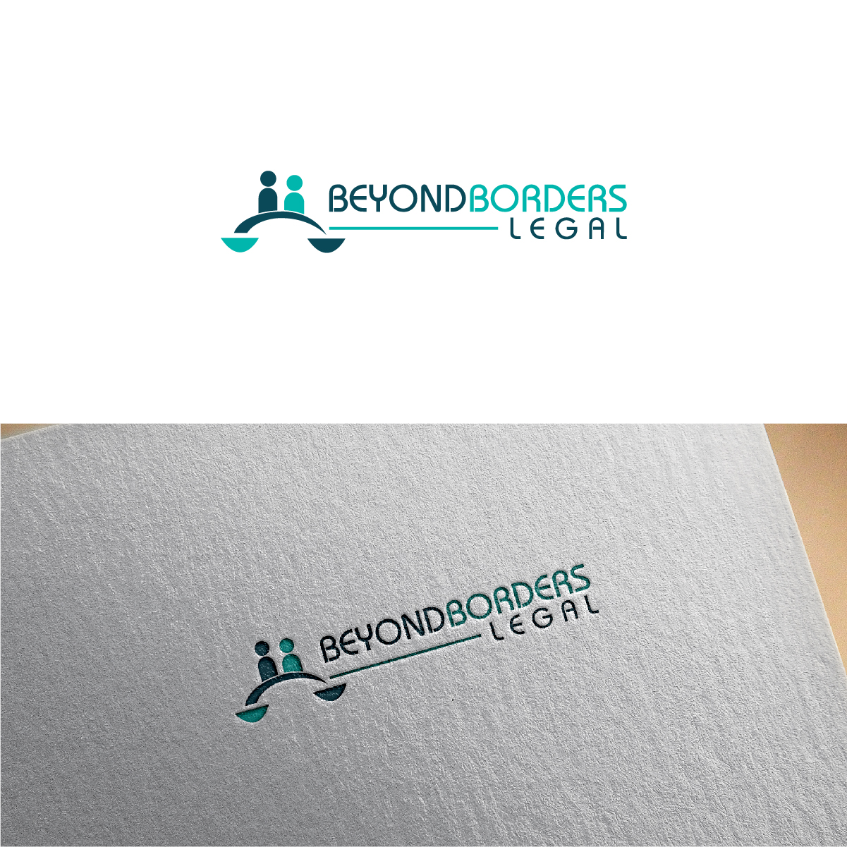 Logo Design by 3Guys for Beyond Borders Legal Services Pty Ltd | Design #14287638