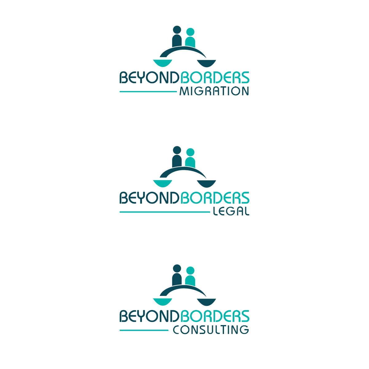 Logo Design by 3Guys for Beyond Borders Legal Services Pty Ltd | Design #14605090