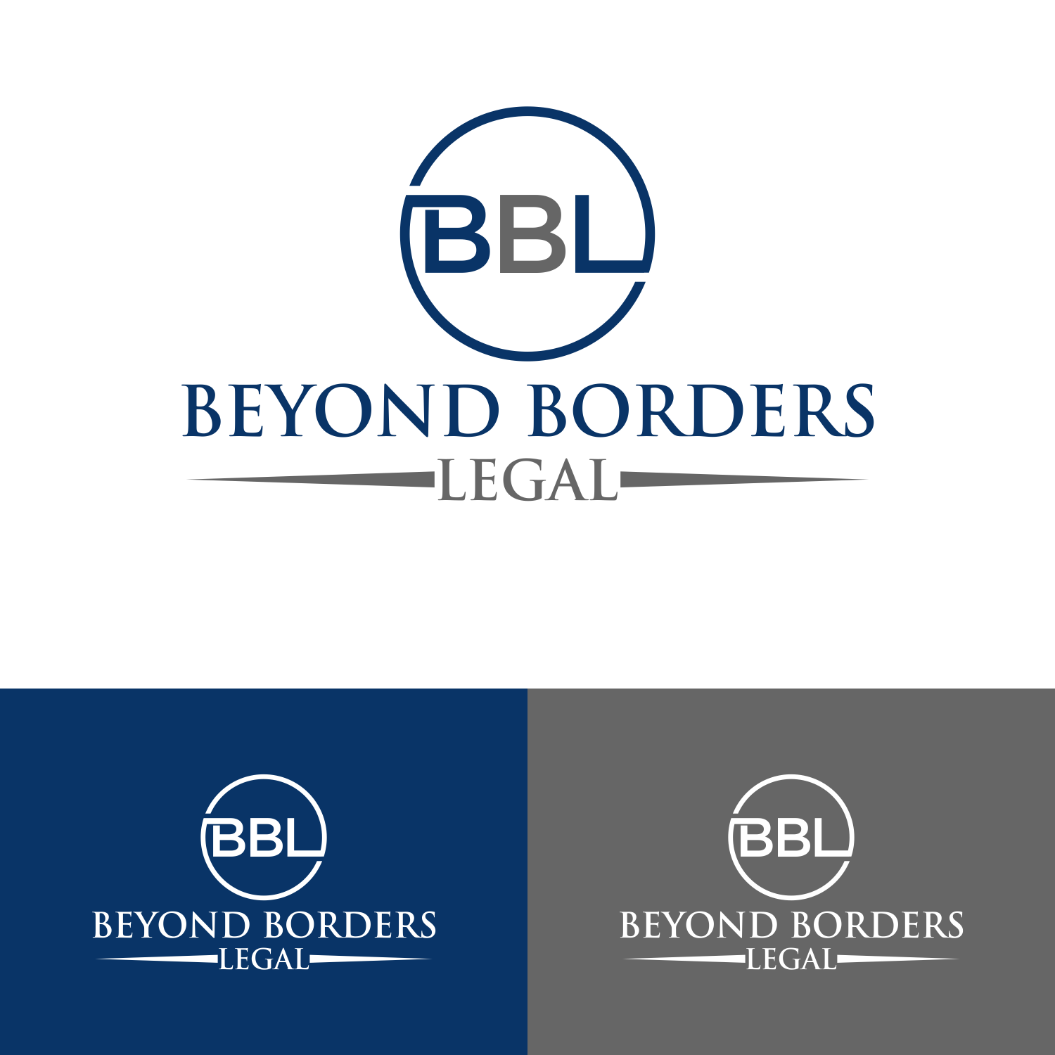 Logo-Design von Custom Creative für Beyond Borders Legal Services Pty Ltd | Design #14225372