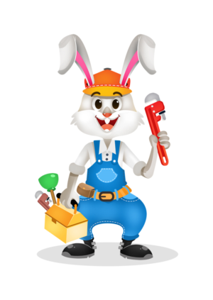 EASTER BUNNY ILLUSTRATION FOR EASTER CARD | Illustration-Design von Slant Line Media