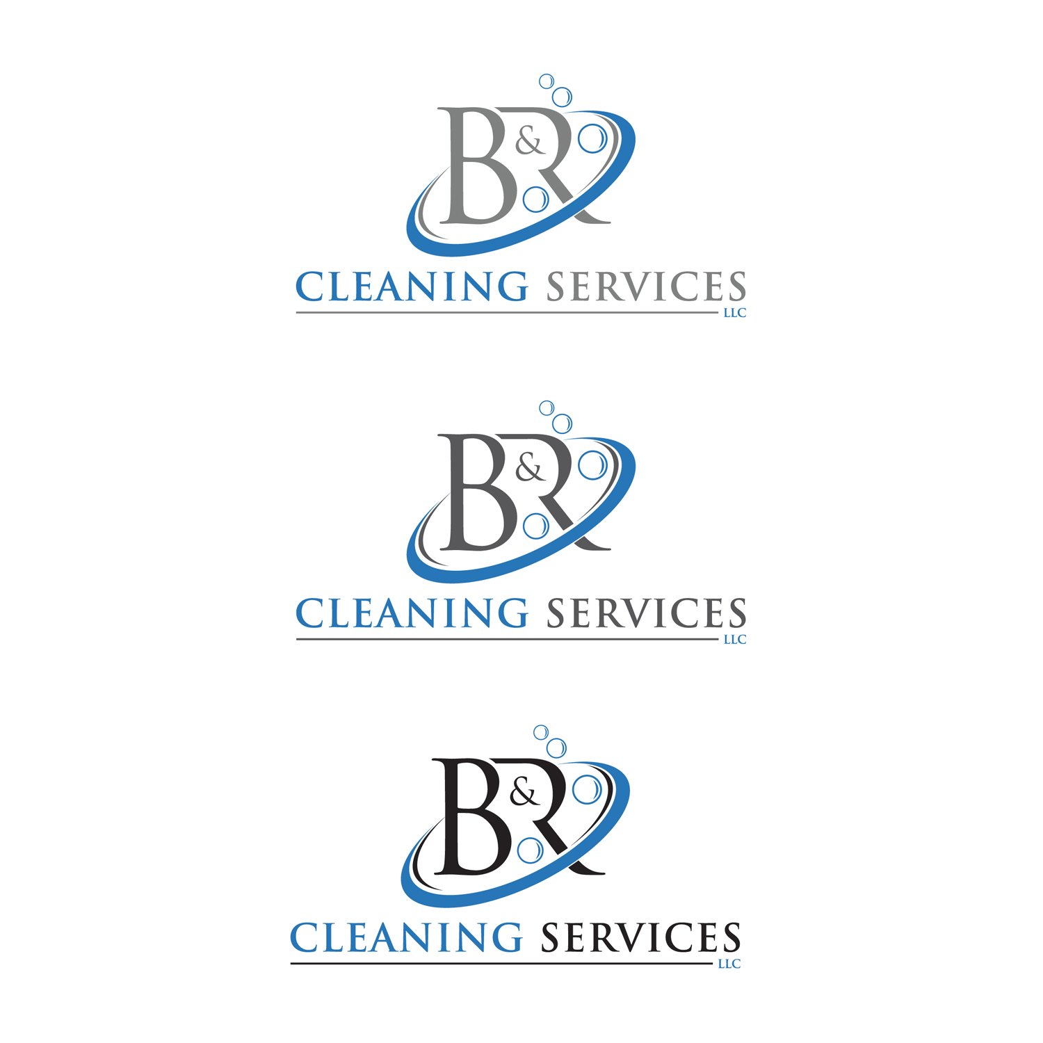 Logo Design by tavi for B & R Cleaning Services, LLC | Design #14268642