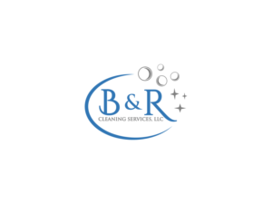 Logo Design by Slant Line Media for B & R Cleaning Services, LLC | Design: #14219688