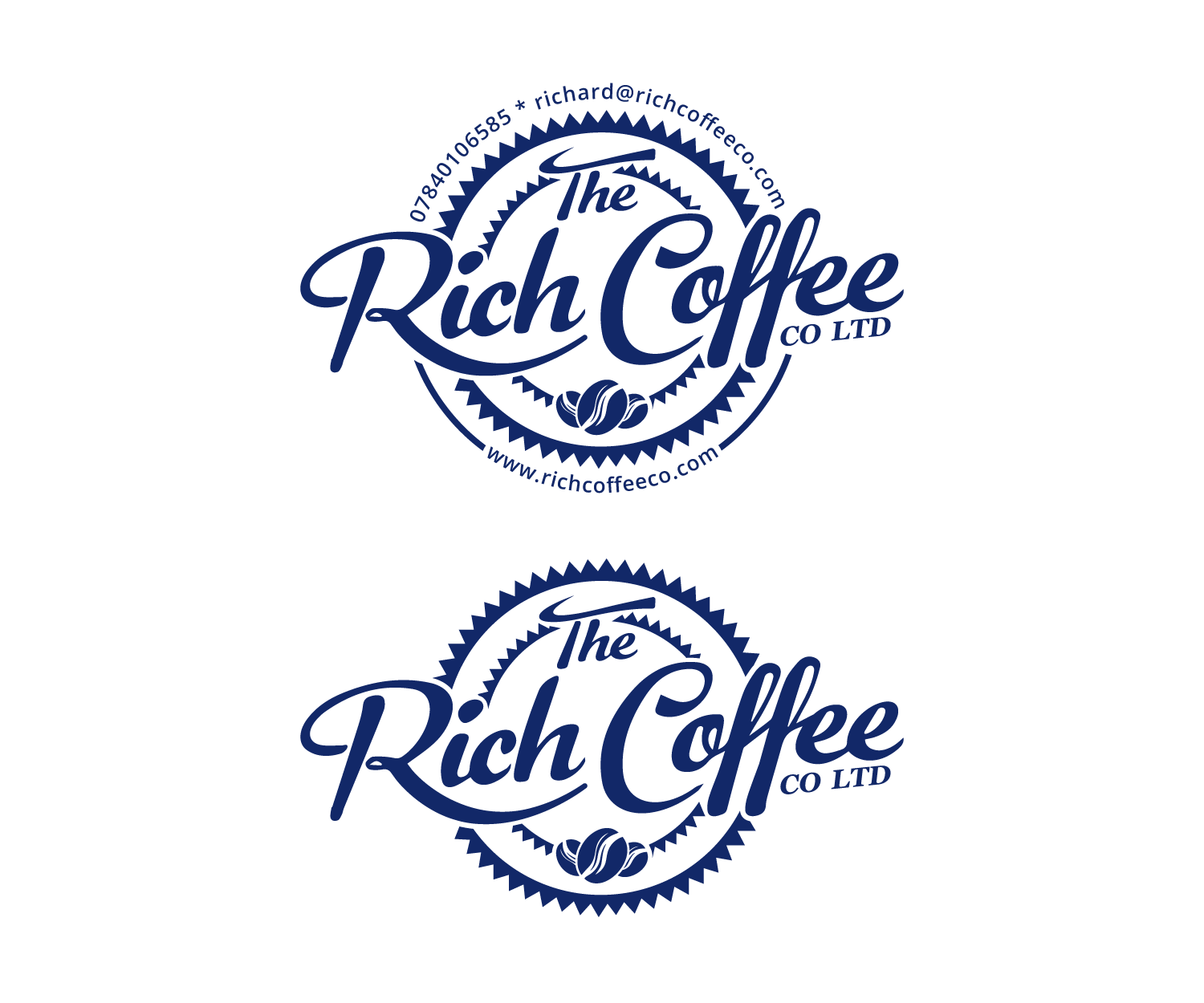 Logo Design by Mario for The Rich Coffee Company Ltd | Design #14196038