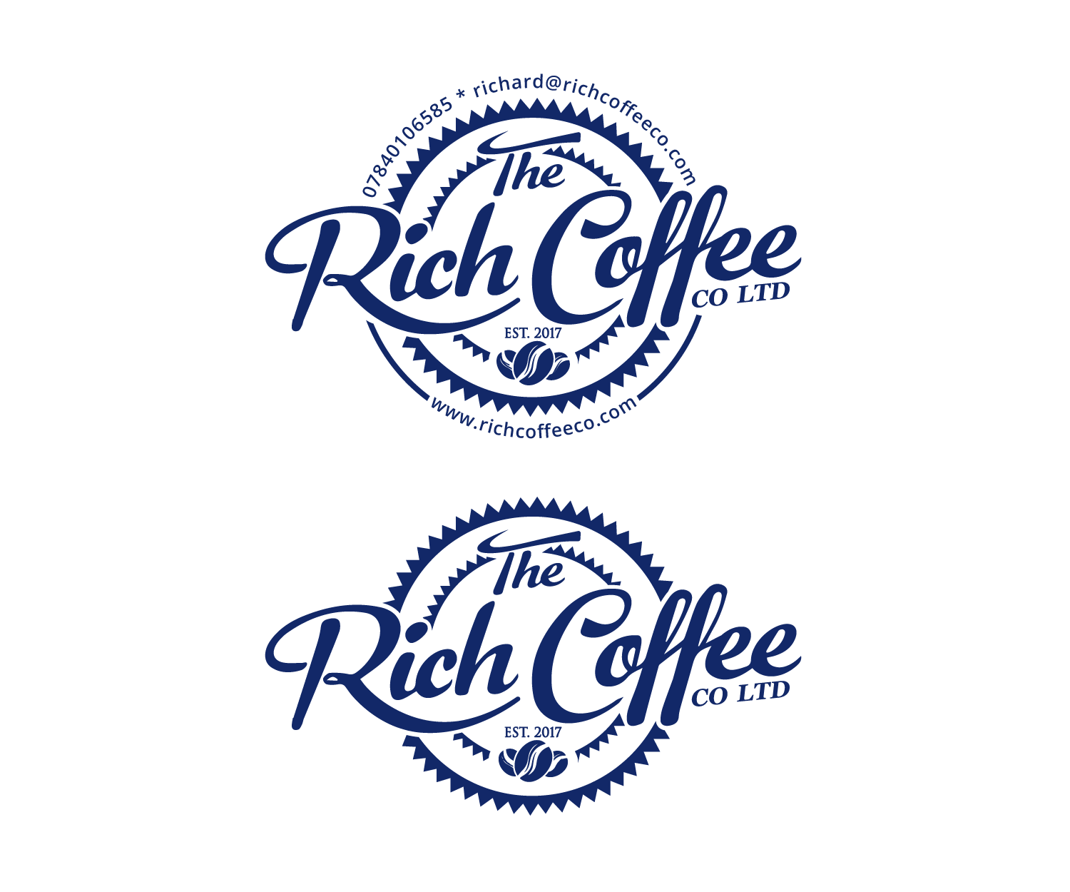 Logo Design by Mario for The Rich Coffee Company Ltd | Design: #14217677