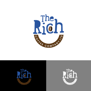 Logo Design by webeezine for The Rich Coffee Company Ltd | Design: #14174008