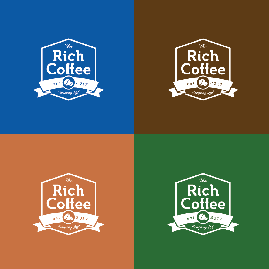 Logo Design by Chynthia for The Rich Coffee Company Ltd | Design #14178172