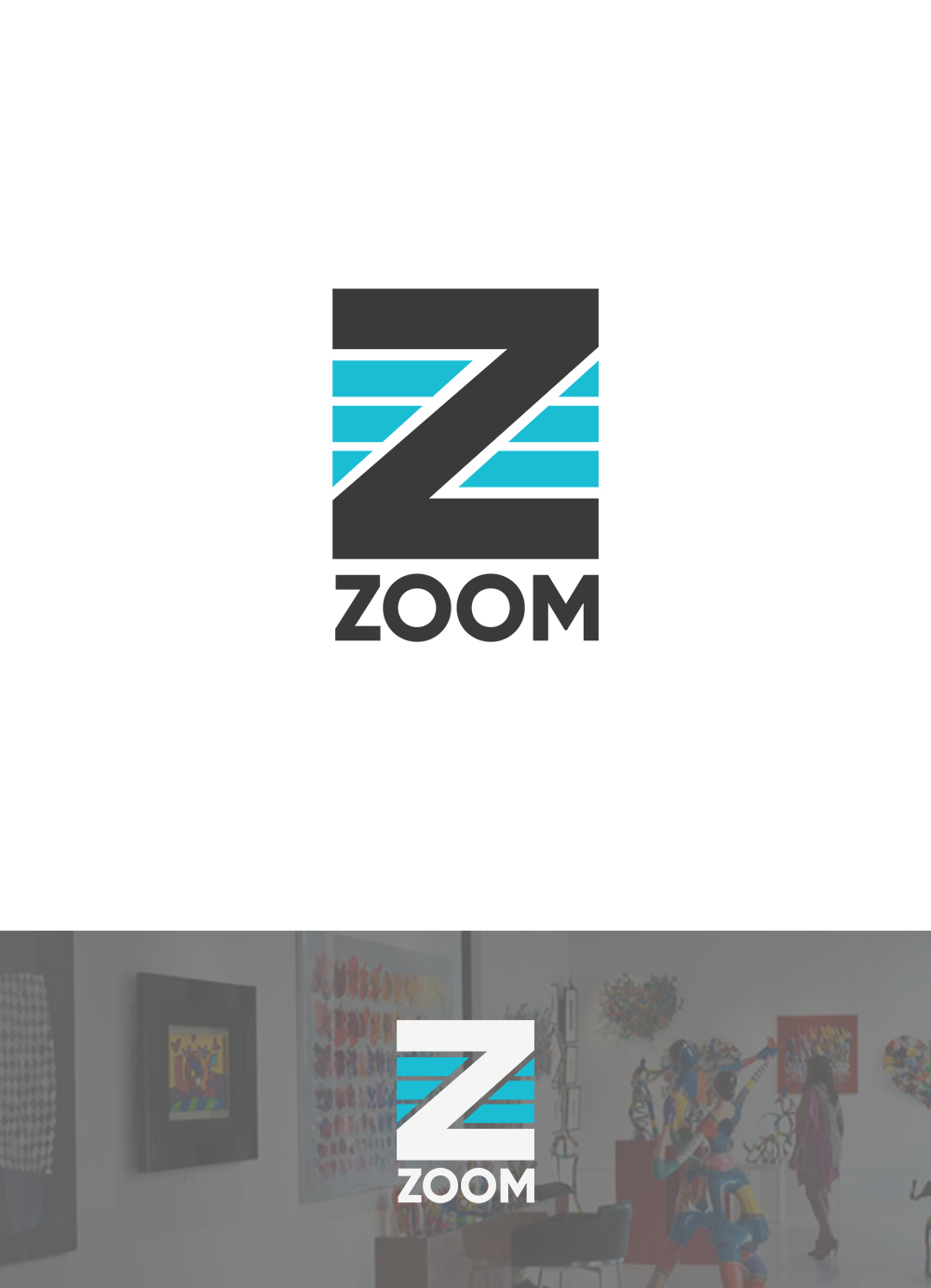 Logo Design by Sen Design for Zoom Gallery | Design #14164998