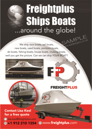 Flyer Design by the artworks for Freightplus (USA) Inc. | Design #14187383