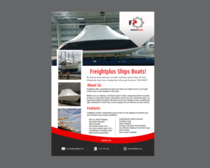 Flyer Design by aspiremedia for Freightplus (USA) Inc. | Design: #14187225