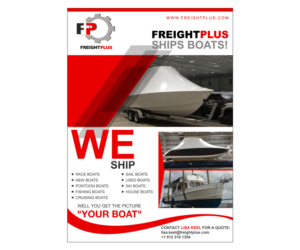 Flyer Design by asif_hameed11 for Freightplus (USA) Inc. | Design: #14179898