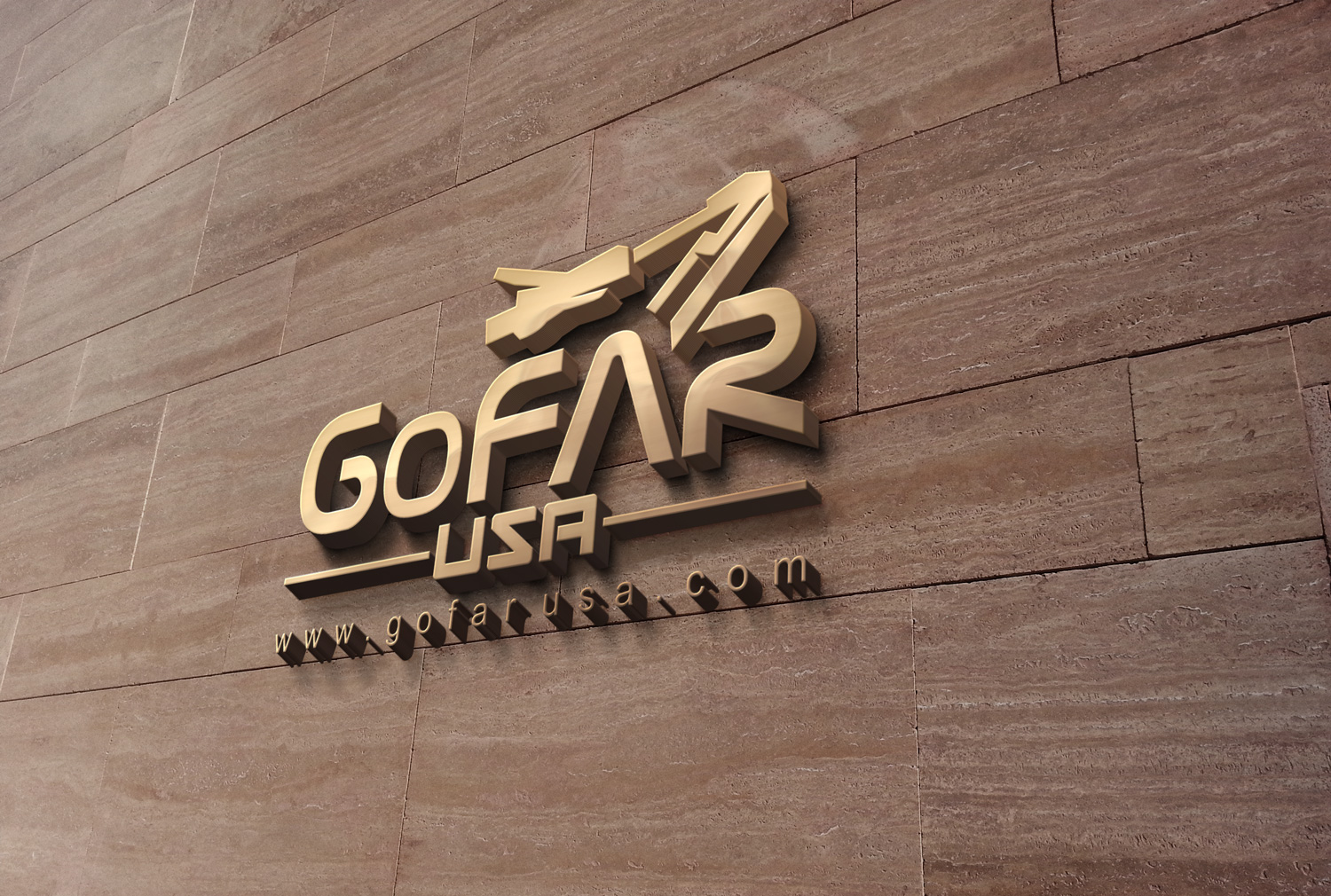Logo Design by webeezine for GoFAR USA, Inc. | Design #14252986