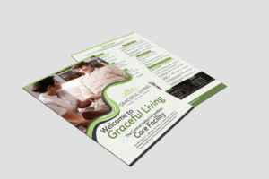 Design de Flyer par Black Stallions Impressive Solutions pour Graceful Living Inc | Design #14170721