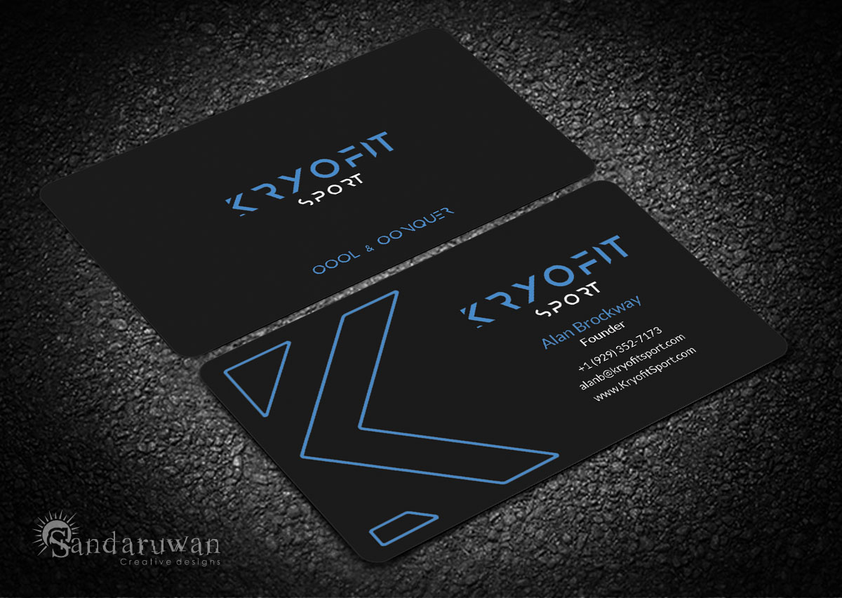 Diseño de Tarjeta de Presentación por Sandaruwan para Kryofit Sport | Diseño #14175123