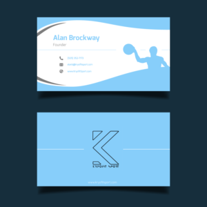 Business Card Design by Anthony for Kryofit Sport | Design #14188437