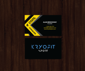 Business Card Design by JK18 for Kryofit Sport | Design: #14177303