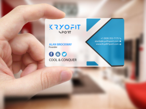 Business Card Design by Creations Box 2015 for Kryofit Sport | Design: #14178544