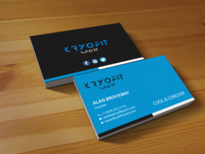 Business Card Design by Creations Box 2015 for Kryofit Sport | Design: #14178545