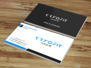 Business Card Design by Creations Box 2015 for Kryofit Sport | Design: #14178561