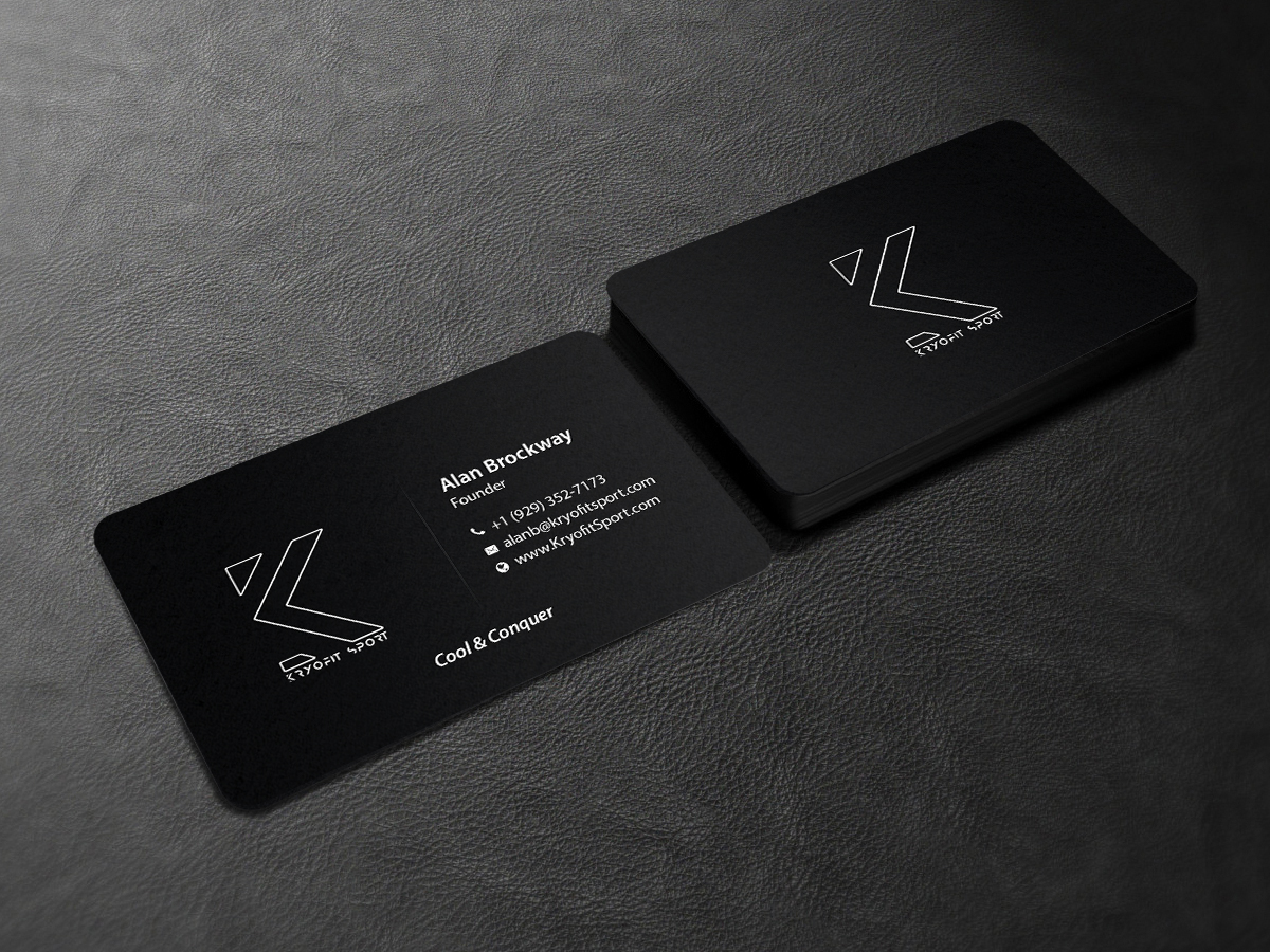 Business Card Design by Creations Box 2015 for Kryofit Sport | Design #14178566