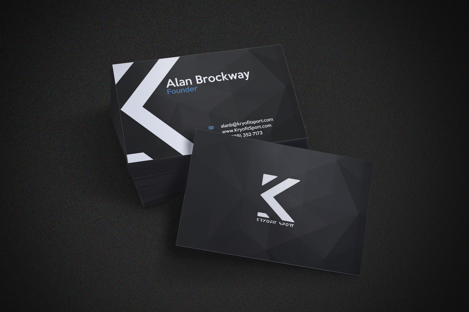 Business Card Design by ipang for Kryofit Sport | Design #14169691