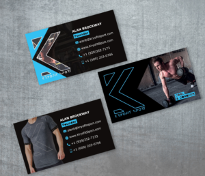 Business Card Design by Olia Kashyna for Kryofit Sport | Design: #14187096