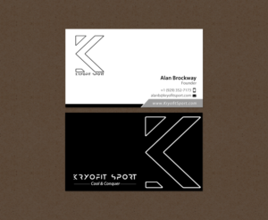 Business Card Design by chandrayaan.creative for Kryofit Sport | Design: #14174499