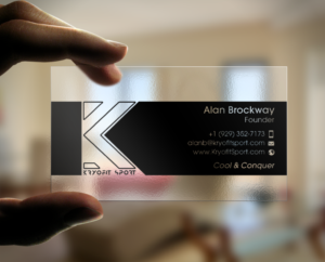 Business Card Design by chandrayaan.creative for Kryofit Sport | Design: #14174533