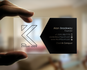 Business Card Design by chandrayaan.creative for Kryofit Sport | Design: #14174558