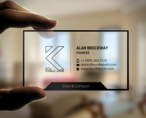 Business Card Design by chandrayaan.creative for Kryofit Sport | Design: #14176741