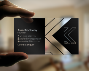 Business Card Design by chandrayaan.creative for Kryofit Sport | Design #14176902
