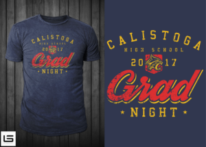 Calistoga Grad Night Tee Shirt | T-shirt Design by Barney Stinson