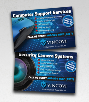 Flyer Design by andrew3344 for VINCOVI Technology Solutions Inc | Design #14178117