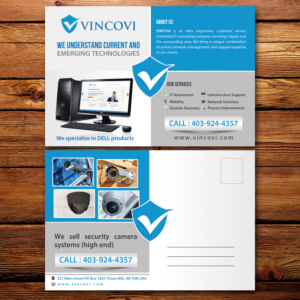 Design de Flyer par creative.bugs pour VINCOVI Technology Solutions Inc | Design : #14169542