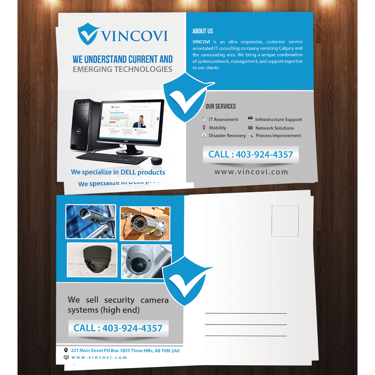 Flyer Design by creative.bugs for VINCOVI Technology Solutions Inc | Design #14169543