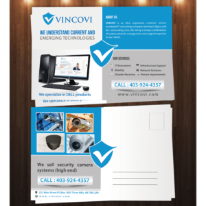 Design de Flyer par creative.bugs pour VINCOVI Technology Solutions Inc | Design : #14169543