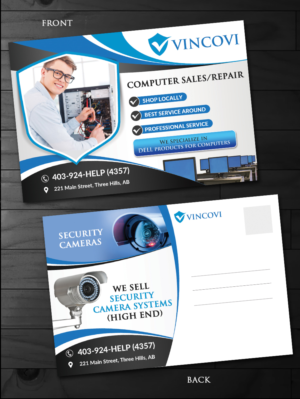 Design de Flyer par innovative earth pour VINCOVI Technology Solutions Inc | Design : #14171516