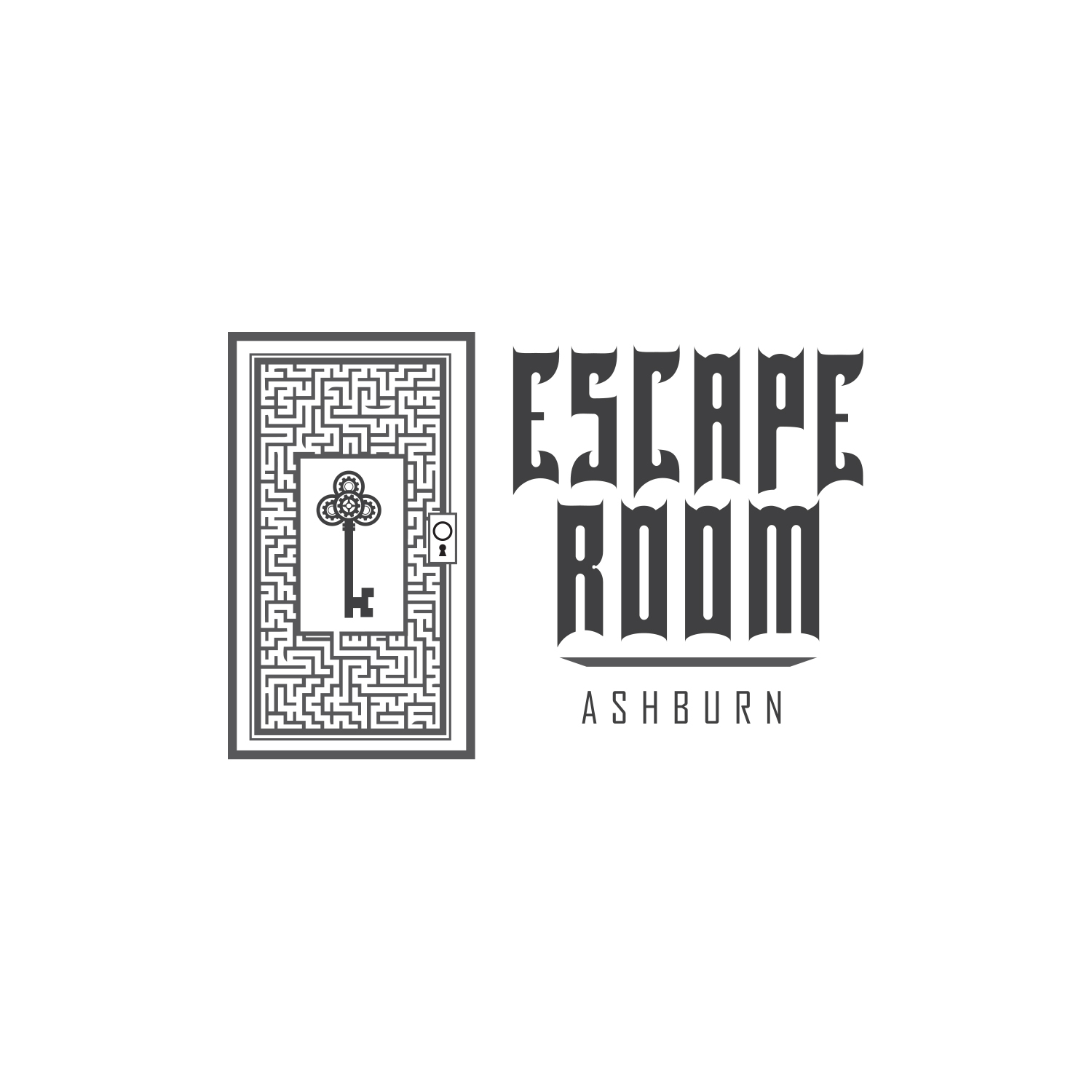 Logo Design by Rome for Escape Room Ashburn | Design #14179632