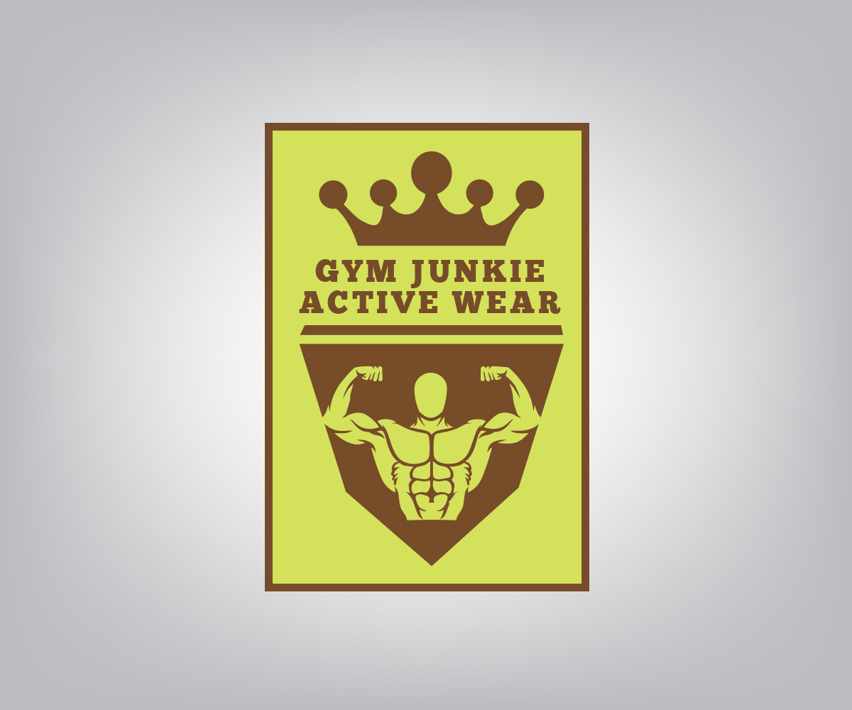 Logo Design by Deviantstore for Gym Junkie Activewear | Design #14186605