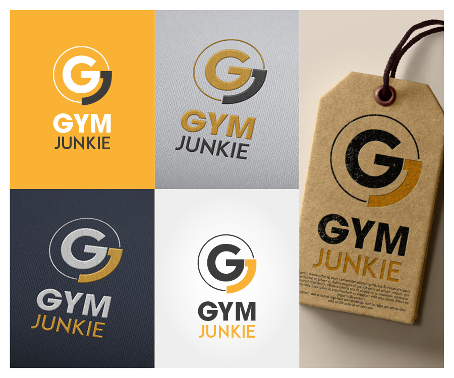 Logo Design by Phoenix Dragon for Gym Junkie Activewear | Design #14179918