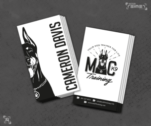 Business Card Design by nreimer for MC K9 Training | Design: #16333830