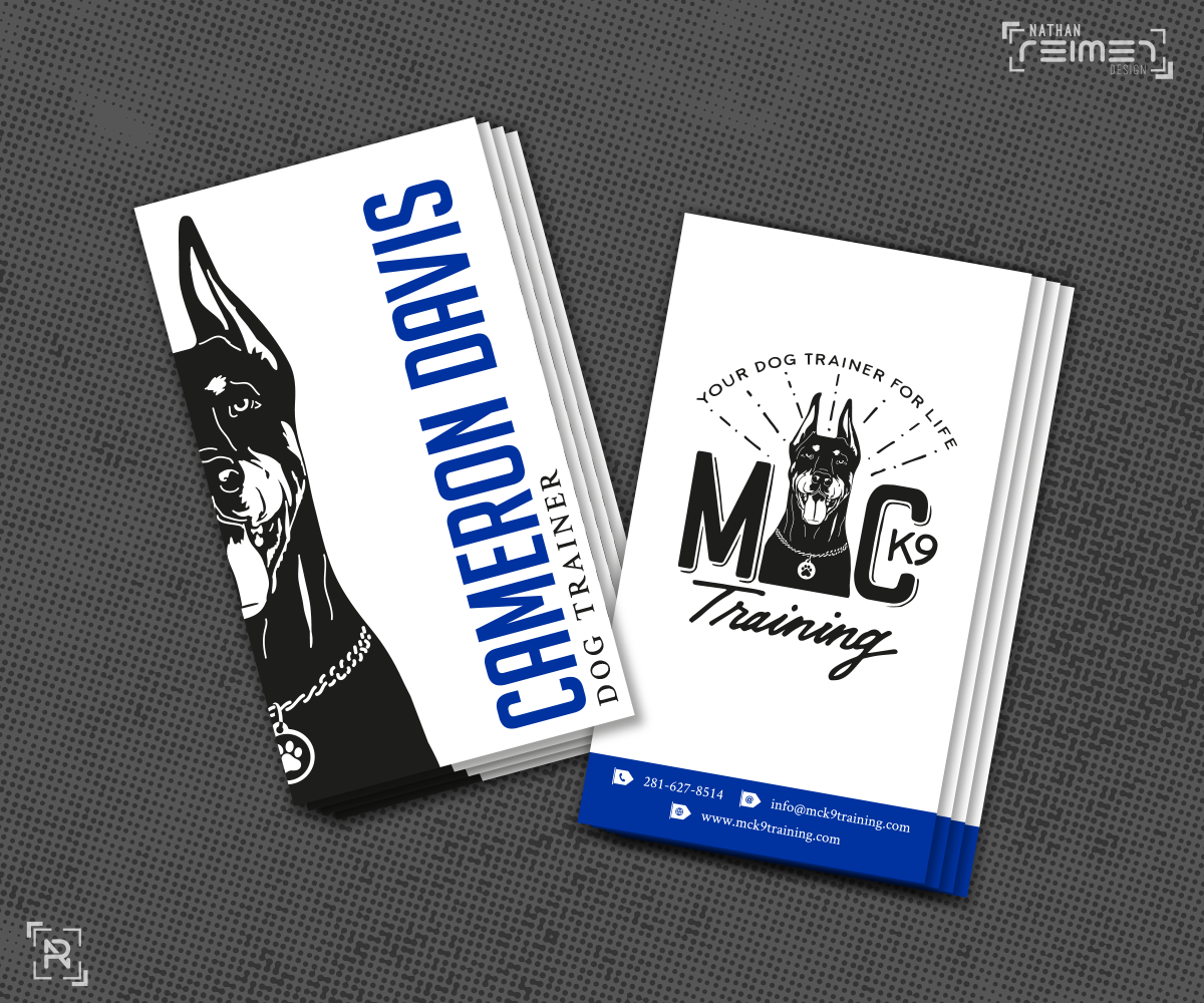 Diseño de Tarjeta de Presentación por nreimer para MC K9 Training | Diseño #16334606