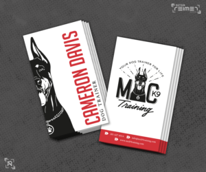 Business Card Design by nreimer for MC K9 Training | Design: #16334608