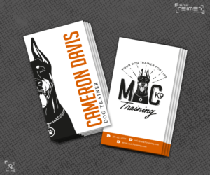 Business Card Design by nreimer for MC K9 Training | Design: #16334609